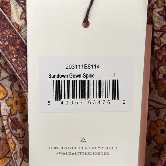 NWT Spell Sundown Gown in Spice - Picture 5 of 5